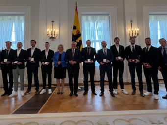 Zu Gast im Schloss Bellevue